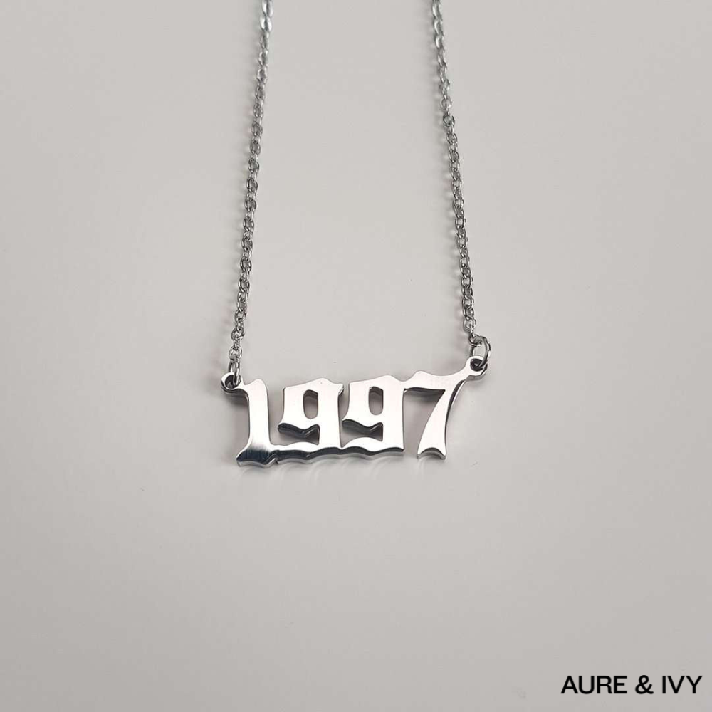 Birth-Year Necklace