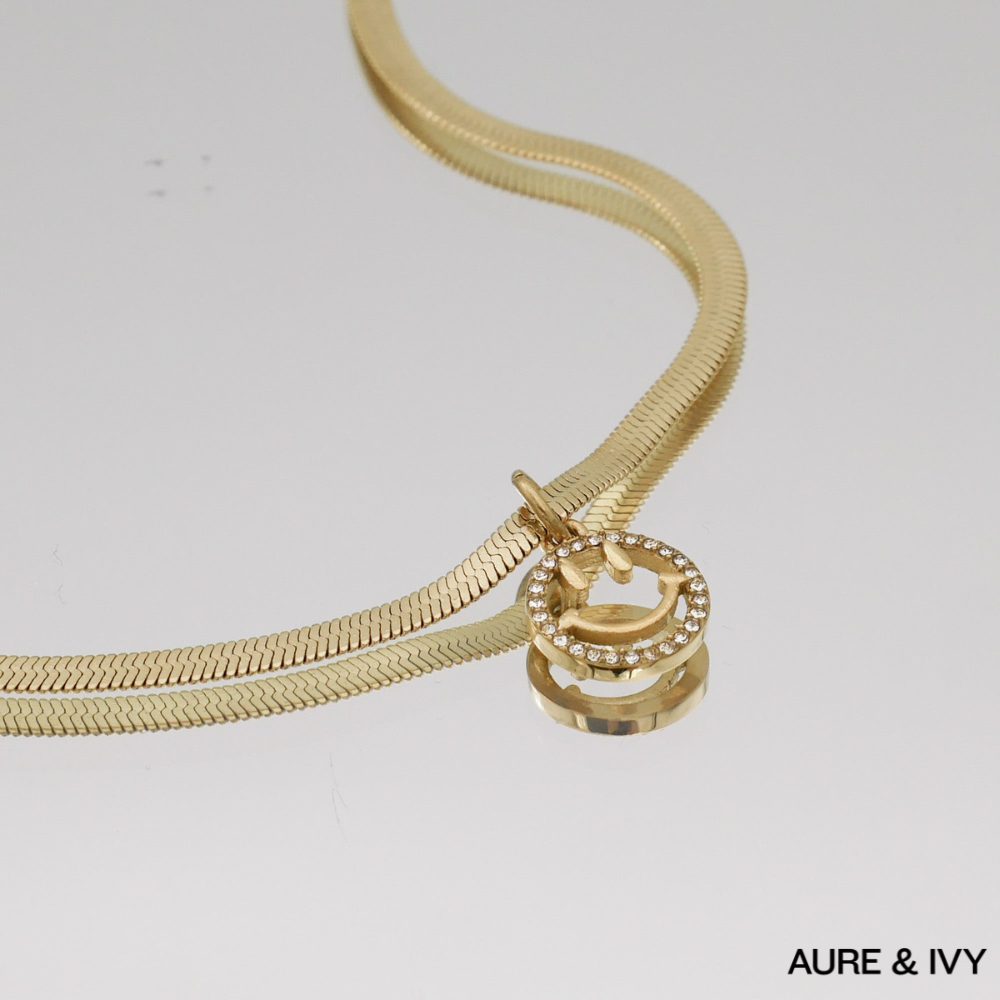 Farrah Smiley Necklace