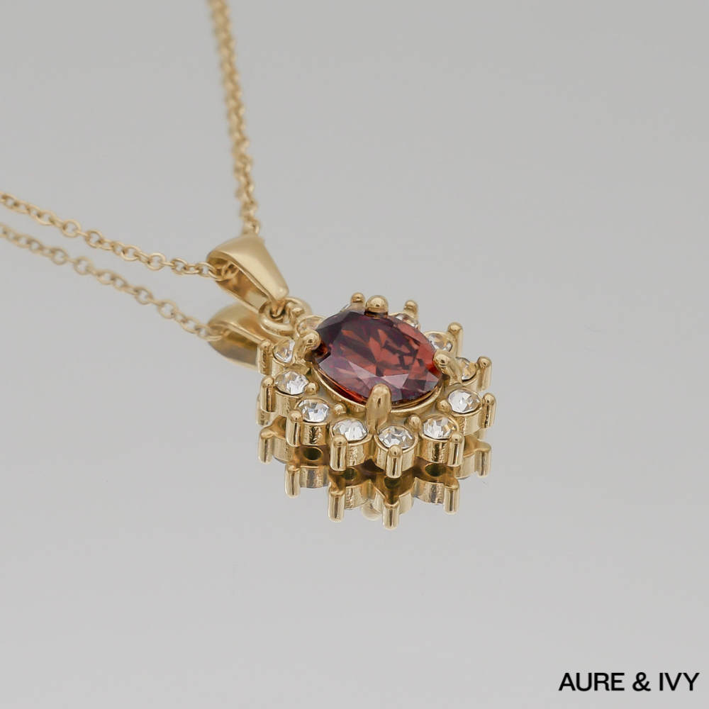Phoebe Gemstone Necklace