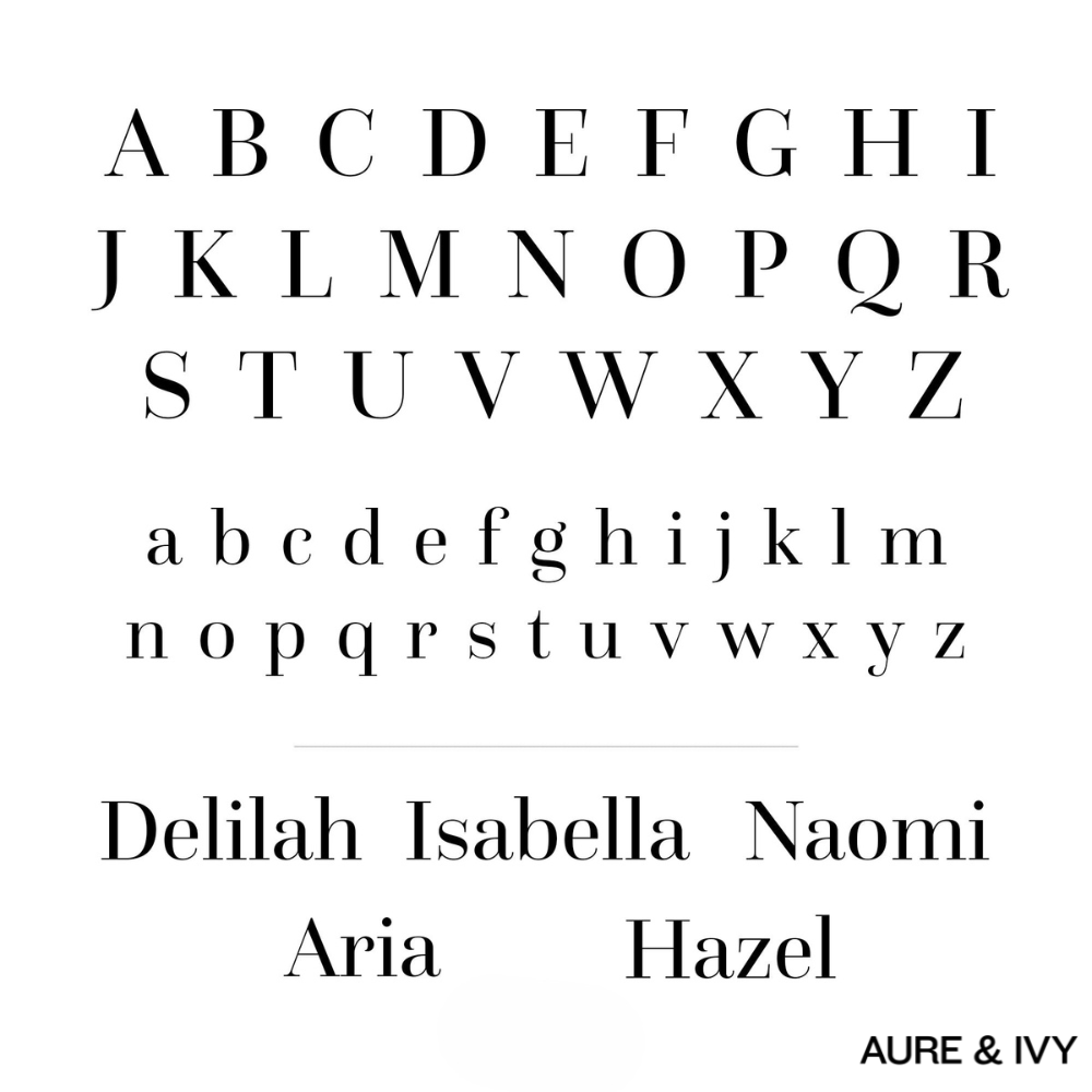 Seraphina Name Necklace