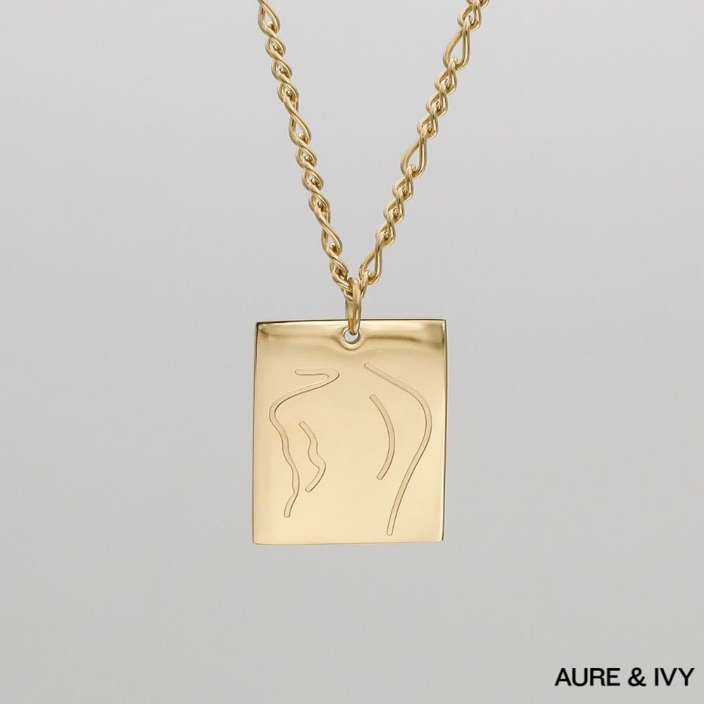 Fiora Figure Necklace