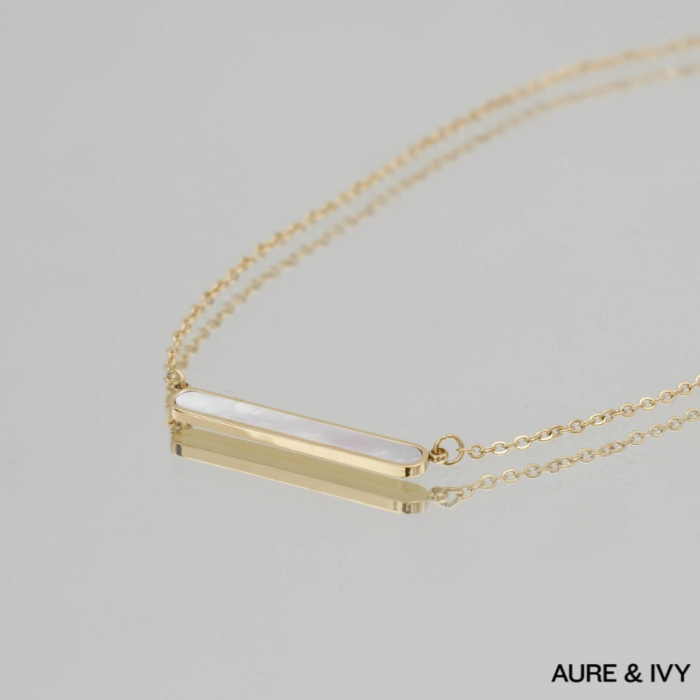 Amaya Opal Bar Necklace