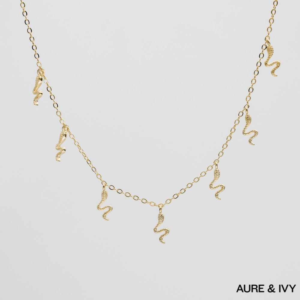 Serpentina Charm Necklace
