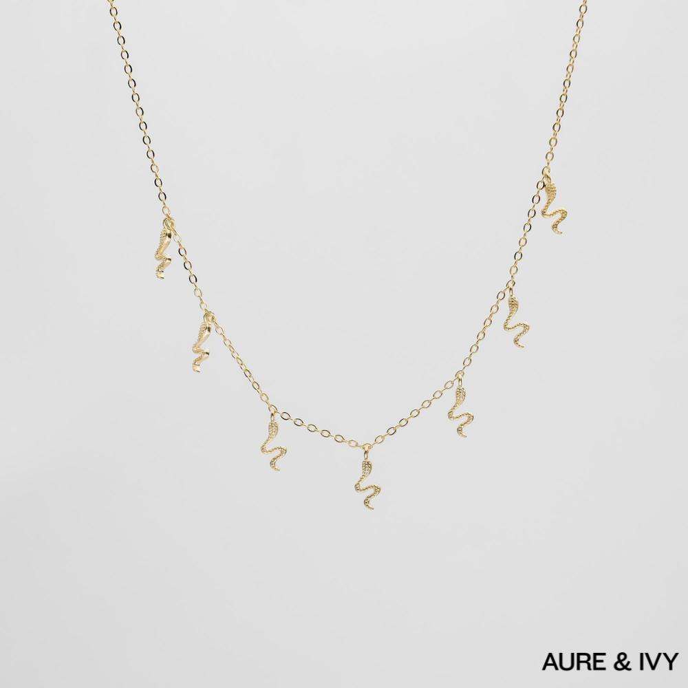 Serpentina Charm Necklace
