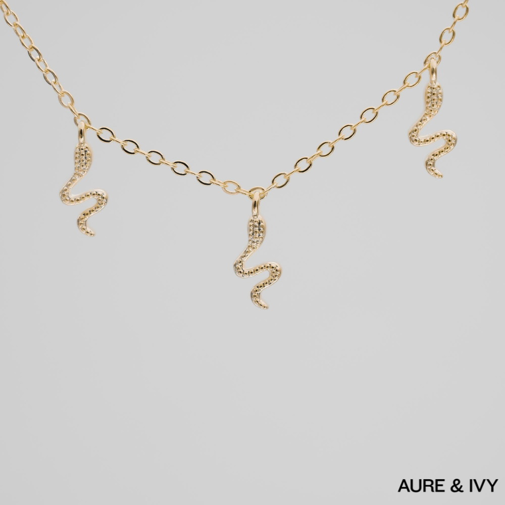 Serpentina Charm Necklace