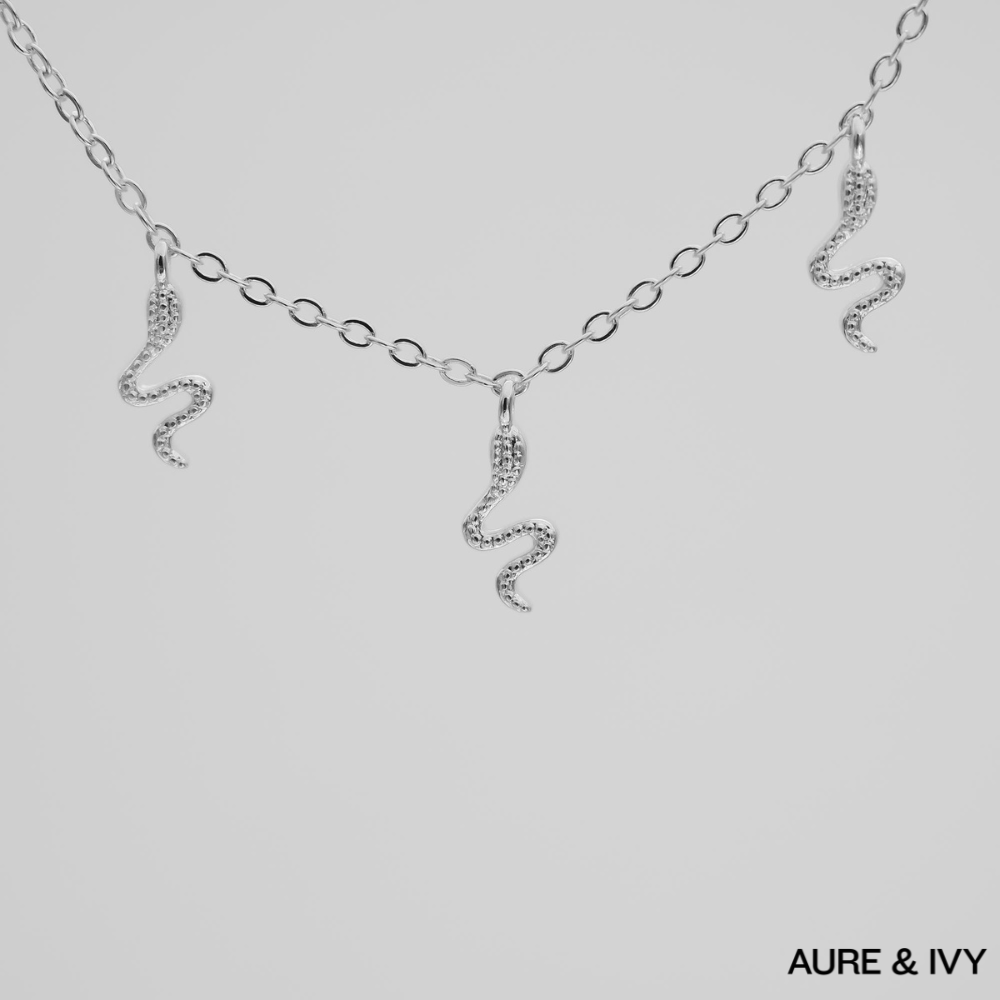 Serpentina Charm Necklace
