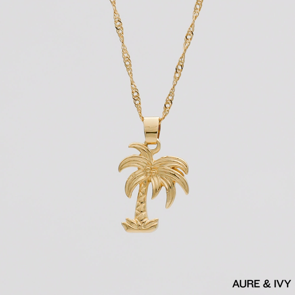 Palm Tree Necklace