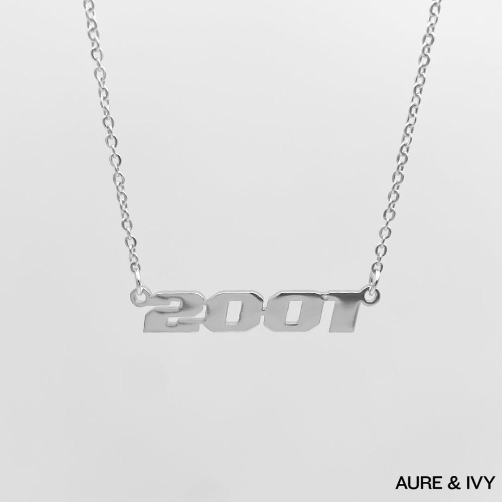 Birth Year Action Necklace