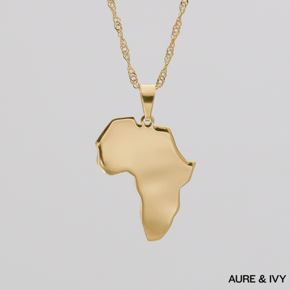 Heritage Africa Gold Necklace