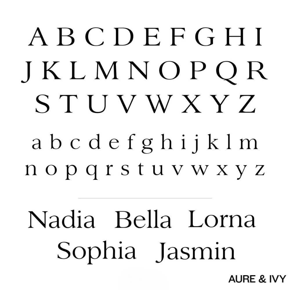 Monaco Custom Name Necklace