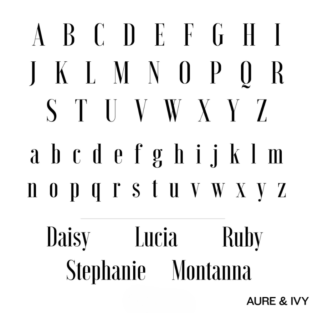 Manhattan Custom Name Necklace