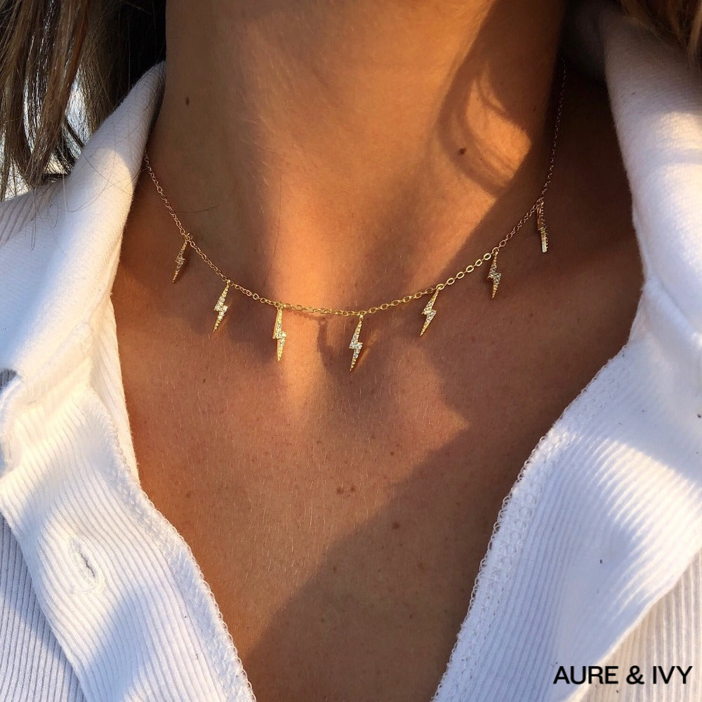 Lightning Bolt Choker