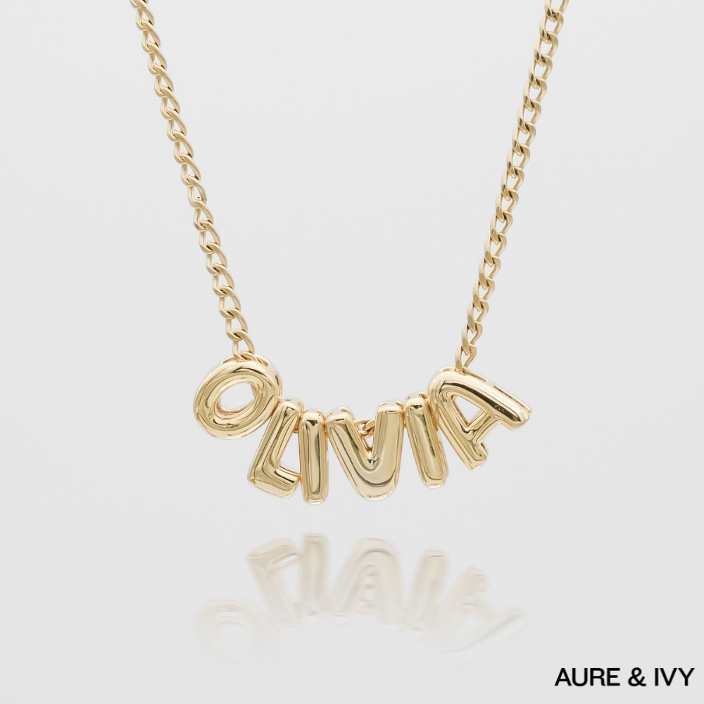 Personalised Bubble Charm Necklace