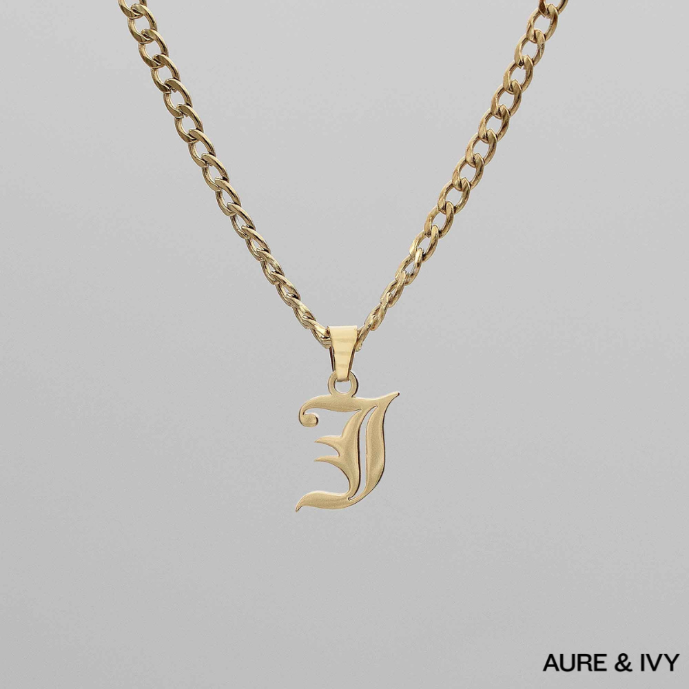 Cubana Initial Necklace