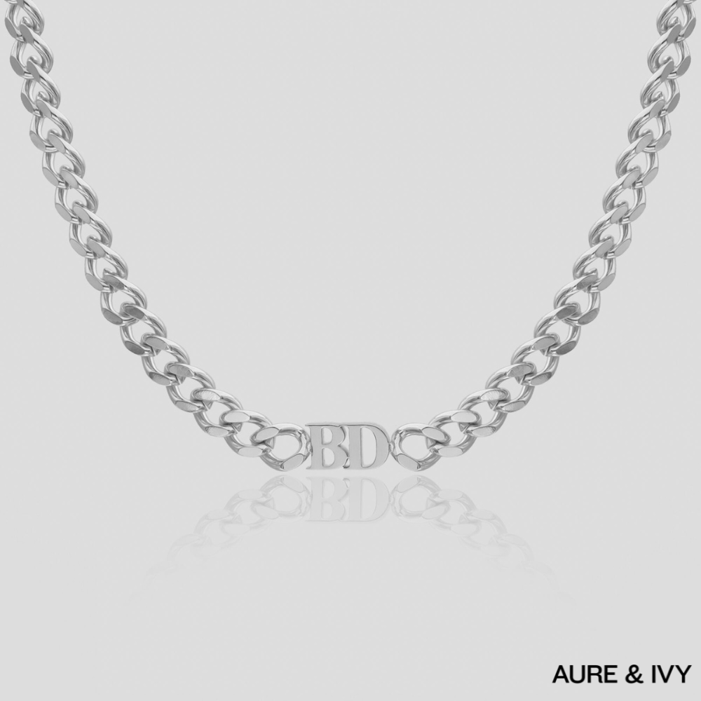 Initial Choker Necklace