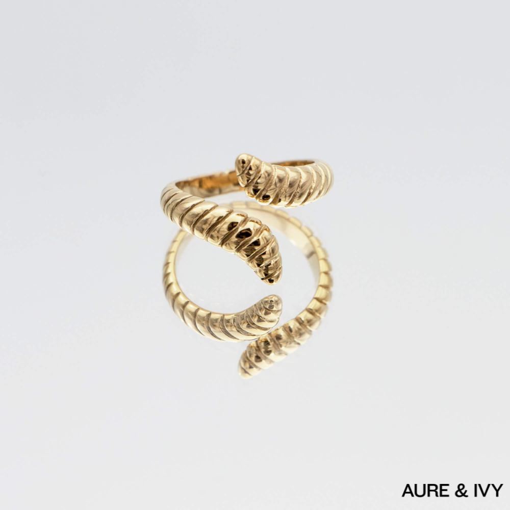 Meera Snake Ring