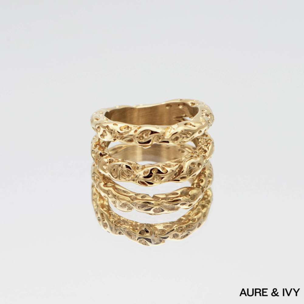 Luciana Double Band Ring