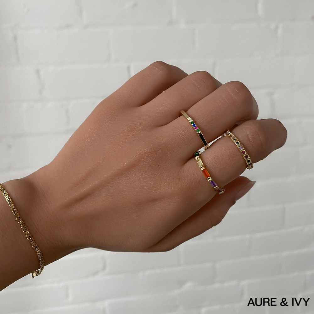 Tess Rainbow Ring
