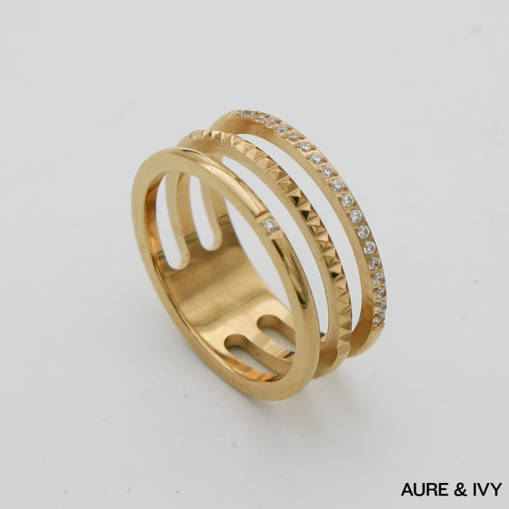Trio Luxe Ring