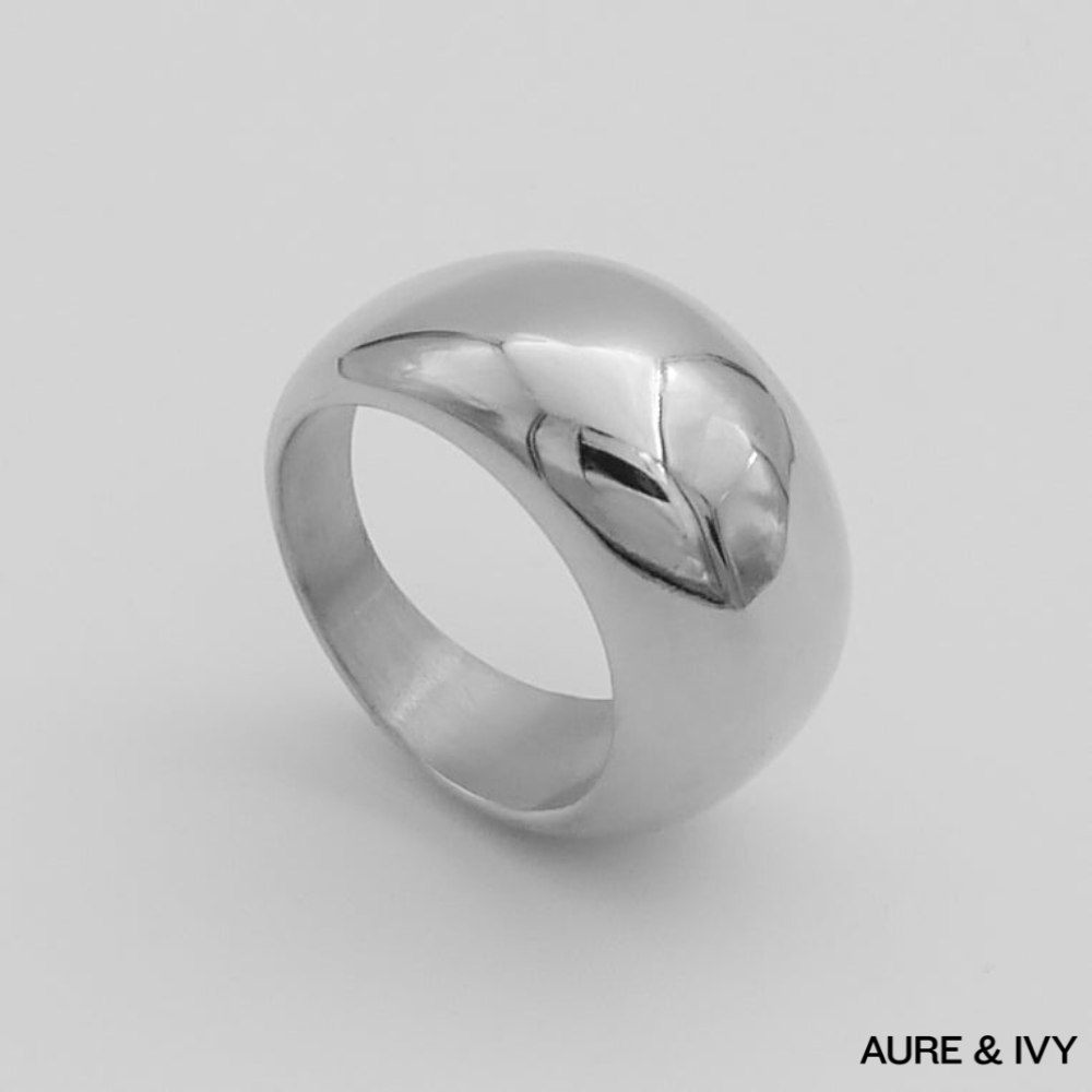Celesta Dome Ring | Silver