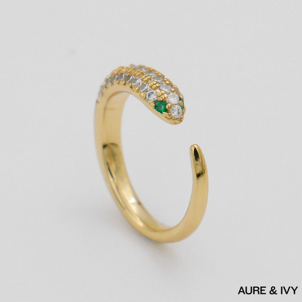 Serpentine Grace Ring