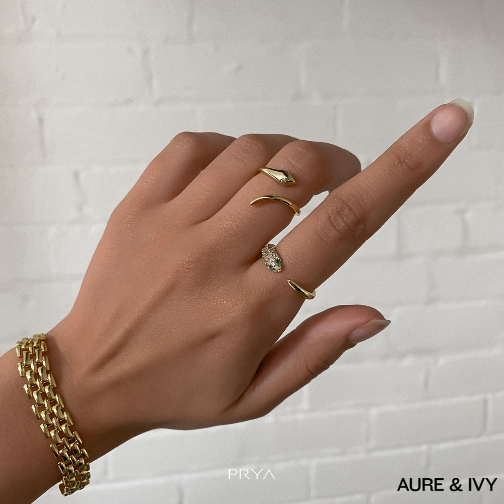 Serpentine Grace Ring