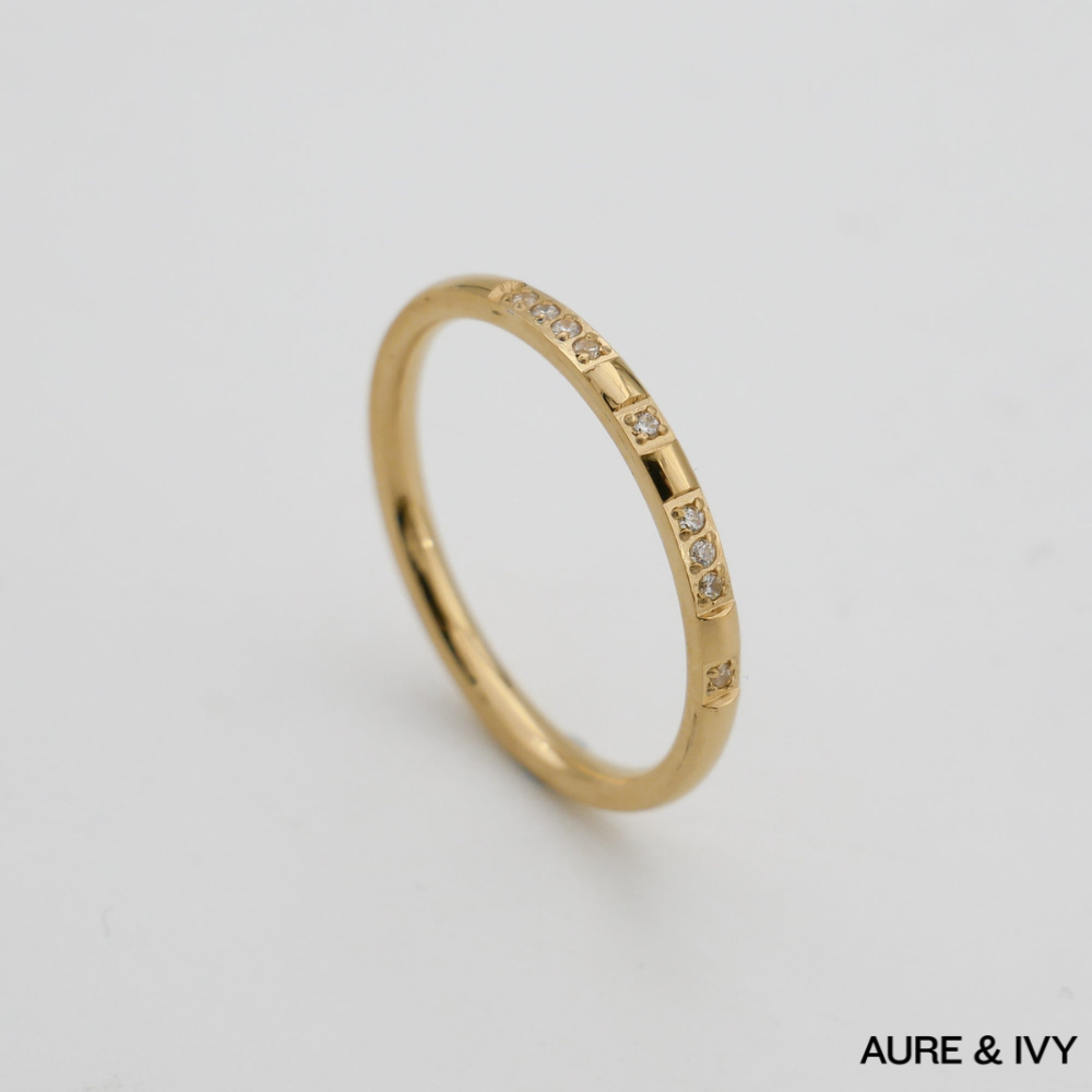 Serene CZ Ring