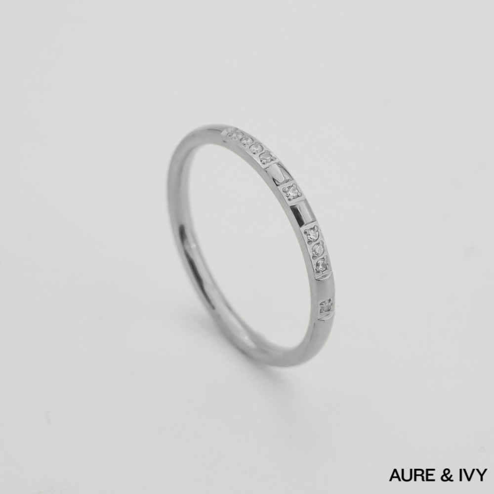 Serene CZ Ring
