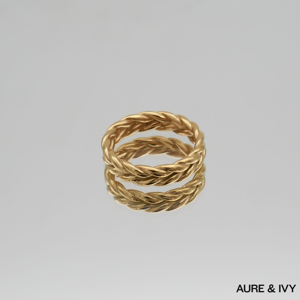 Nahla Woven Statement Ring