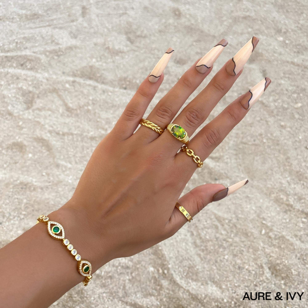 Nahla Woven Statement Ring