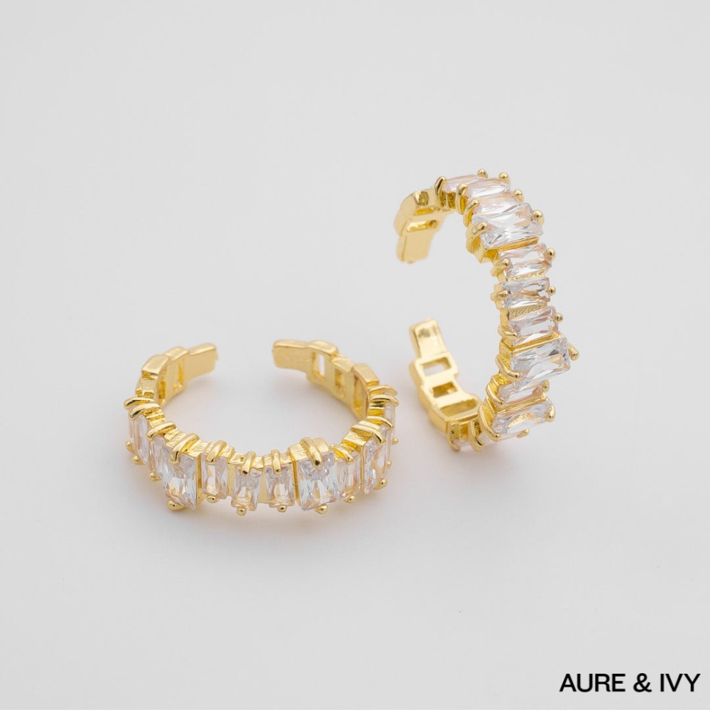 Starlight Baguette Ring | Gold