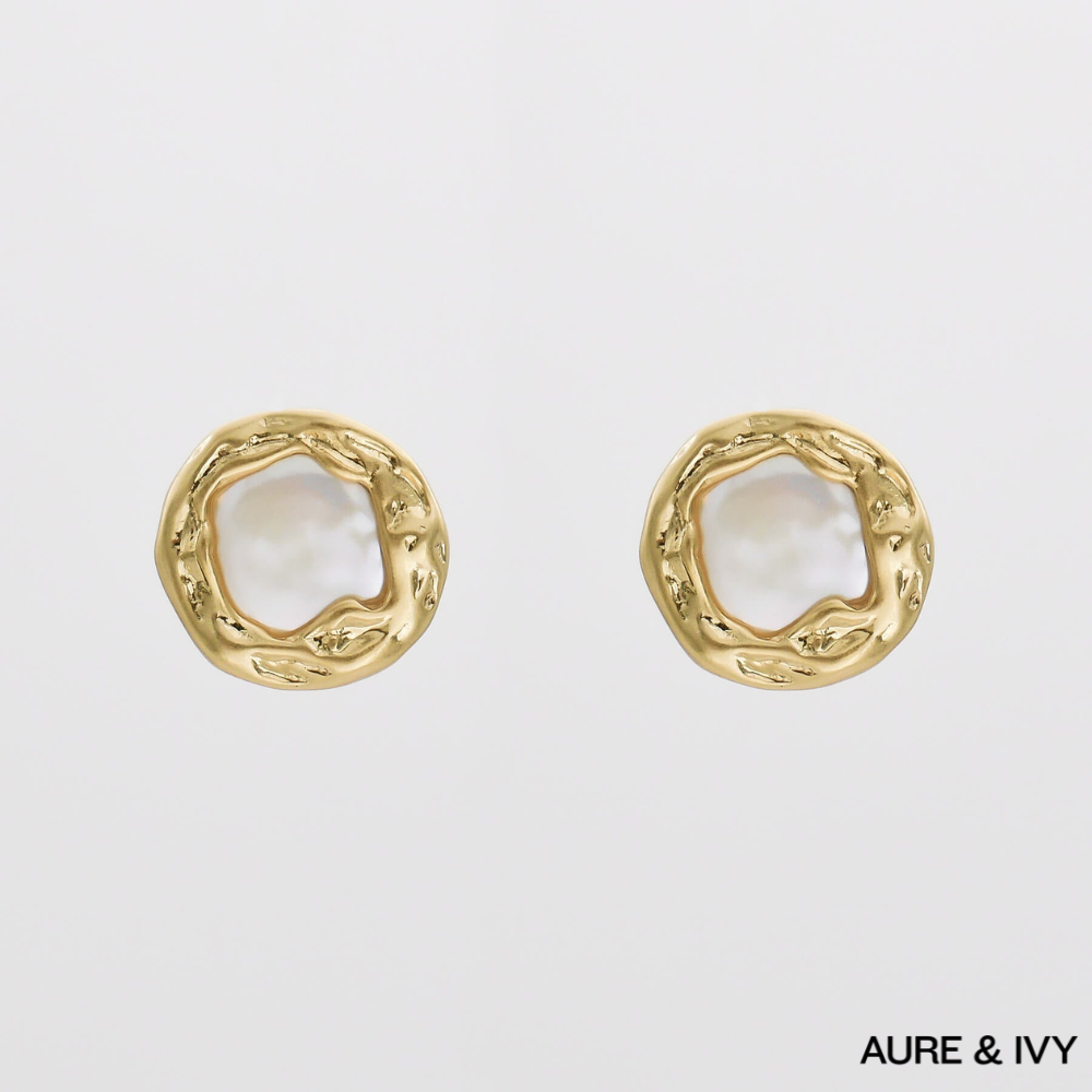 Evadne Pearl Earrings