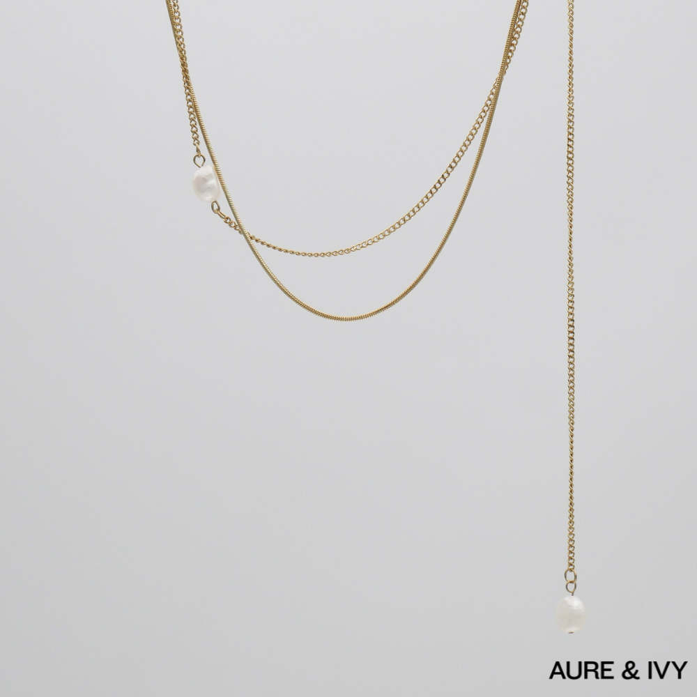 Seraphine Pearl Layered Necklace