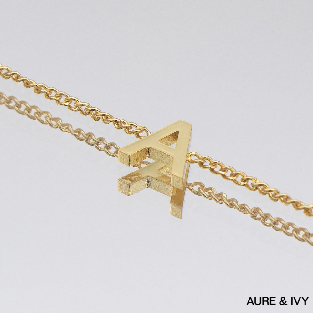 Maia Initial Bracelet