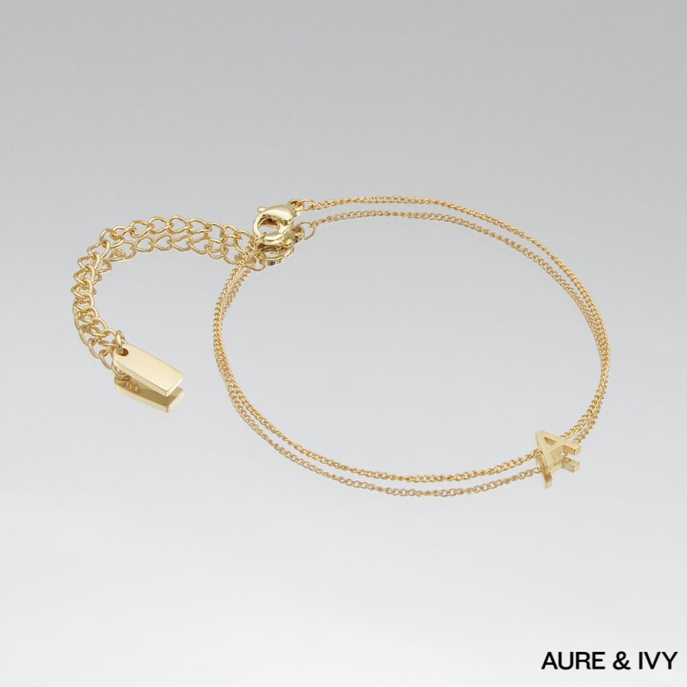 Maia Initial Bracelet