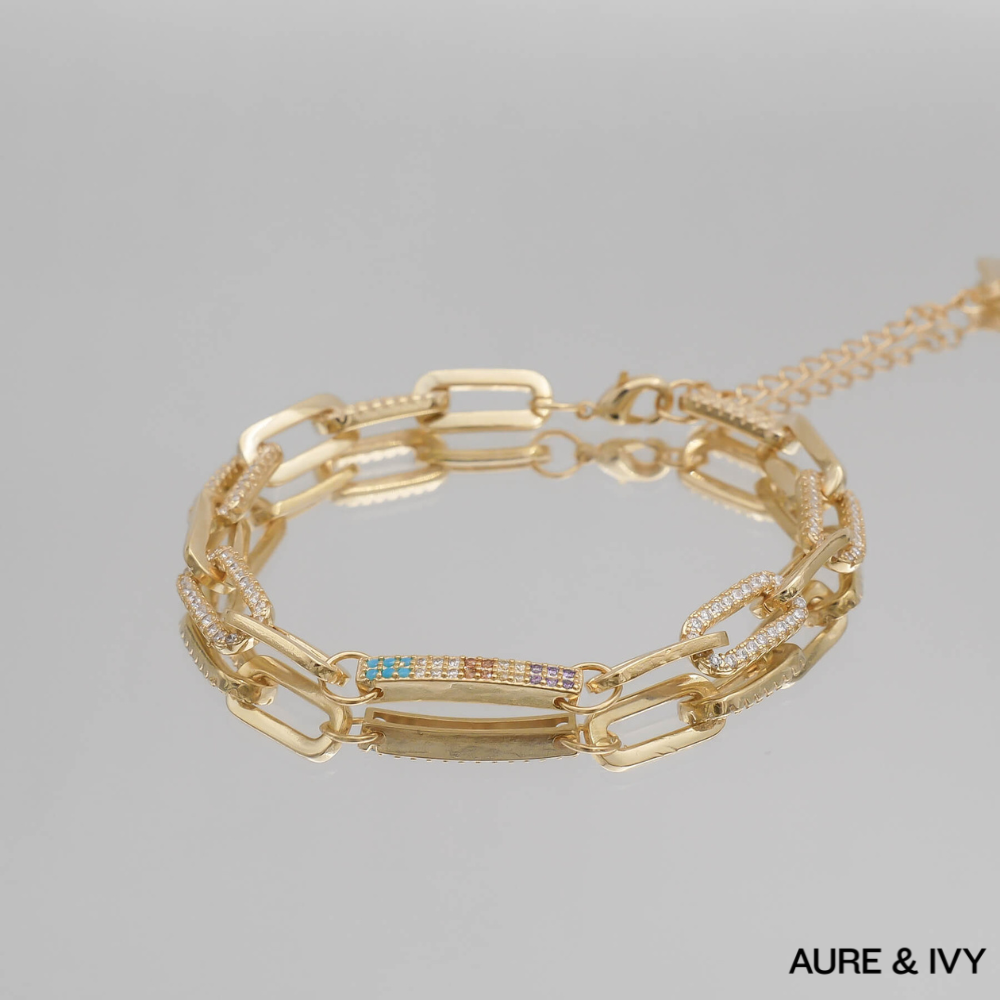 Joelle Paperclip Bracelet