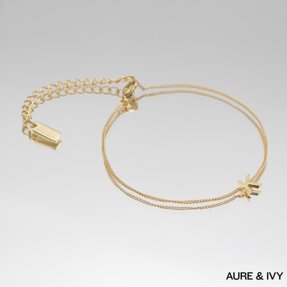 Maia Initial Bracelet