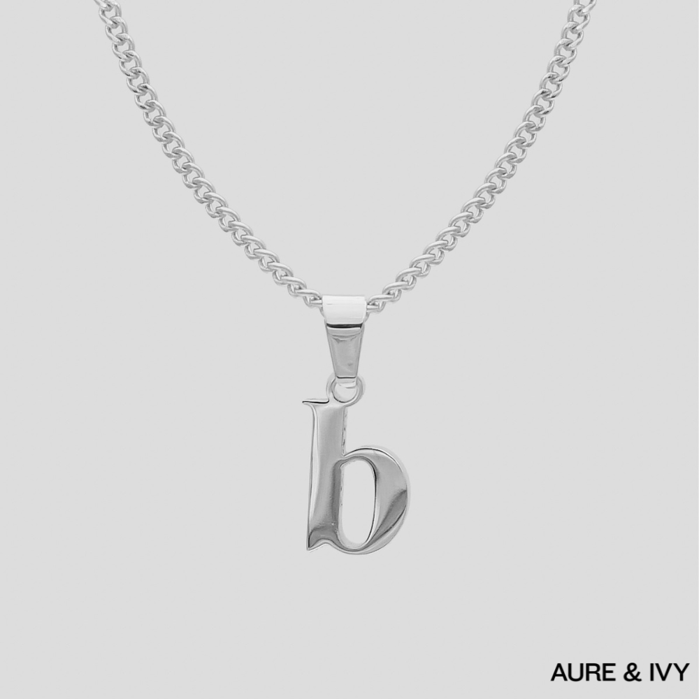 Kayla Lowercase Mini Initial Necklace