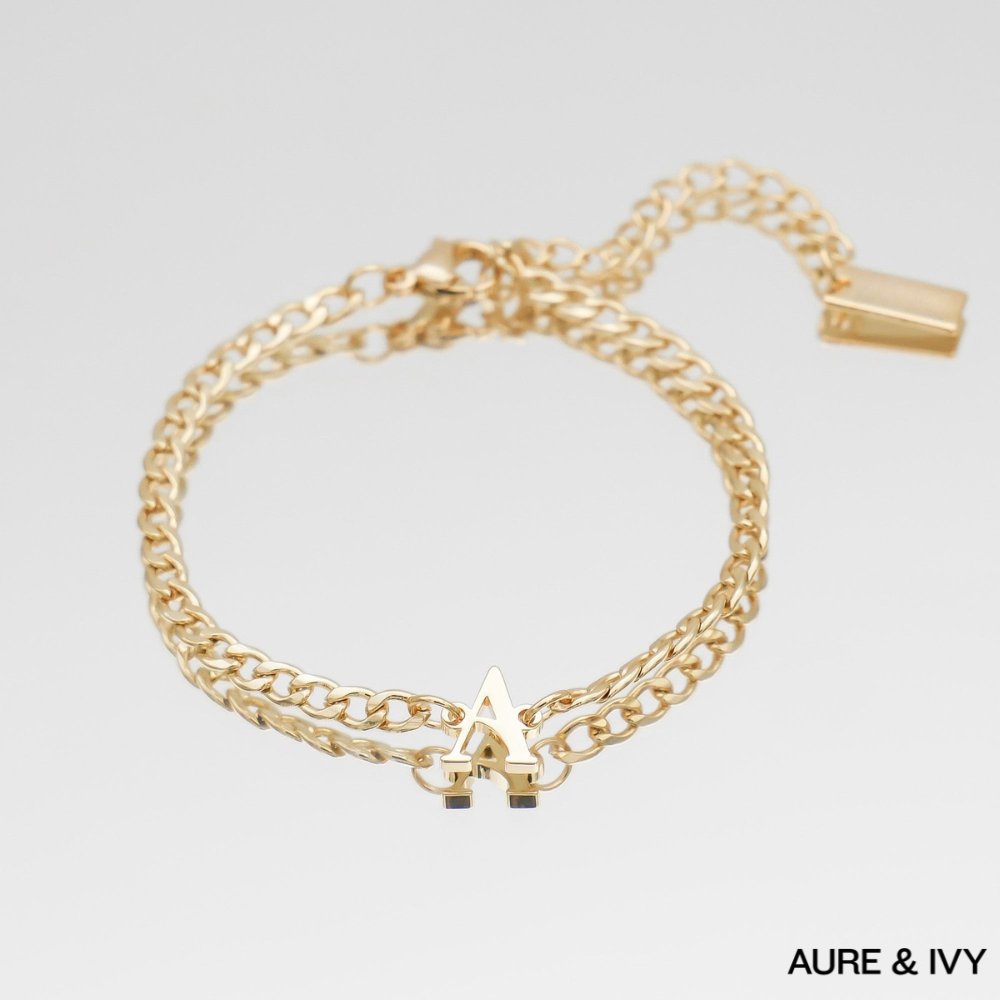 Dubai Initial Bracelet