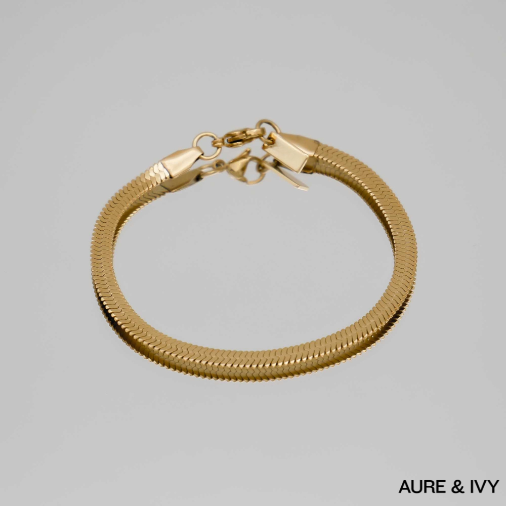 Herringbone Chain Bracelet