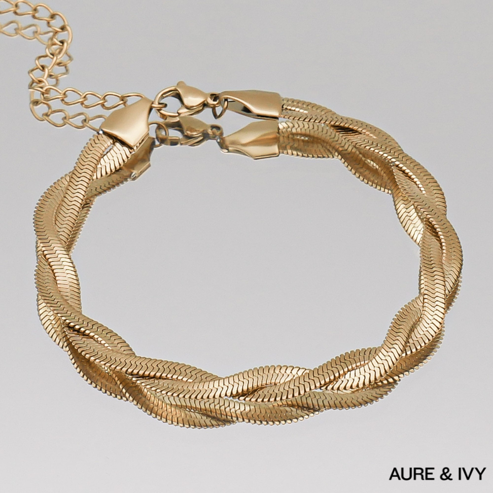 Double Herringbone Bracelet